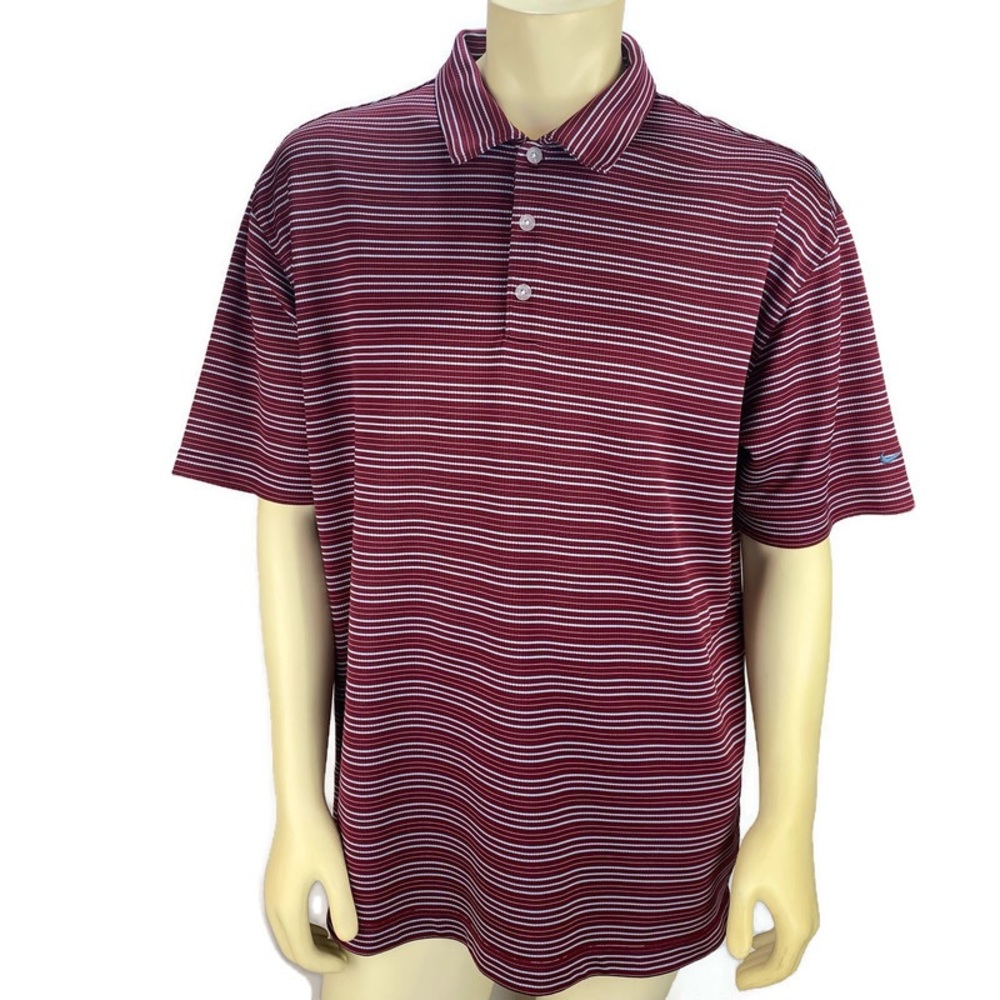 Men's Nike Golf Red Polo Shirt XL